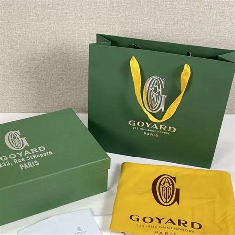 goyard packaging|goyard bag.